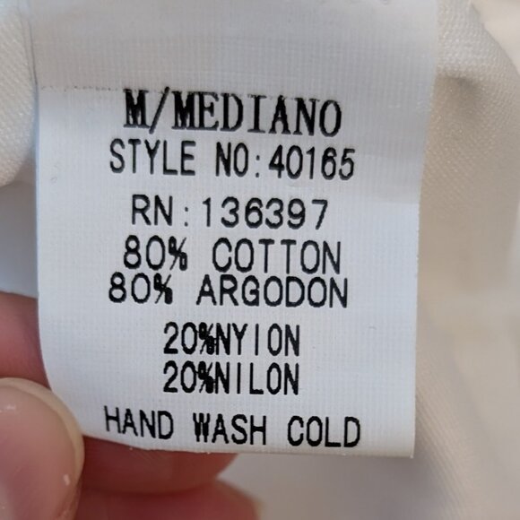 White Lace Two-Piece Skirt and Top Set - Picture 11 of 12